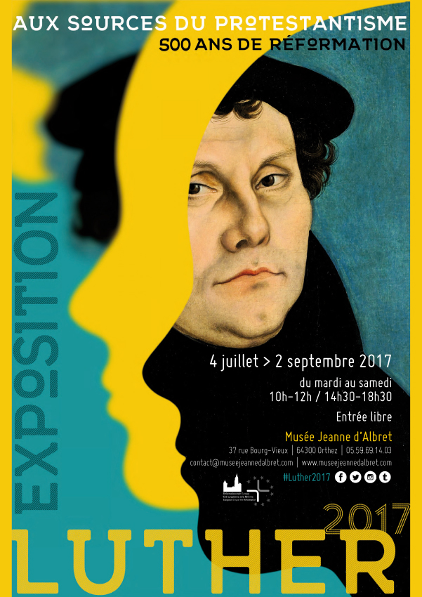 Affiche exposition Martin Luther