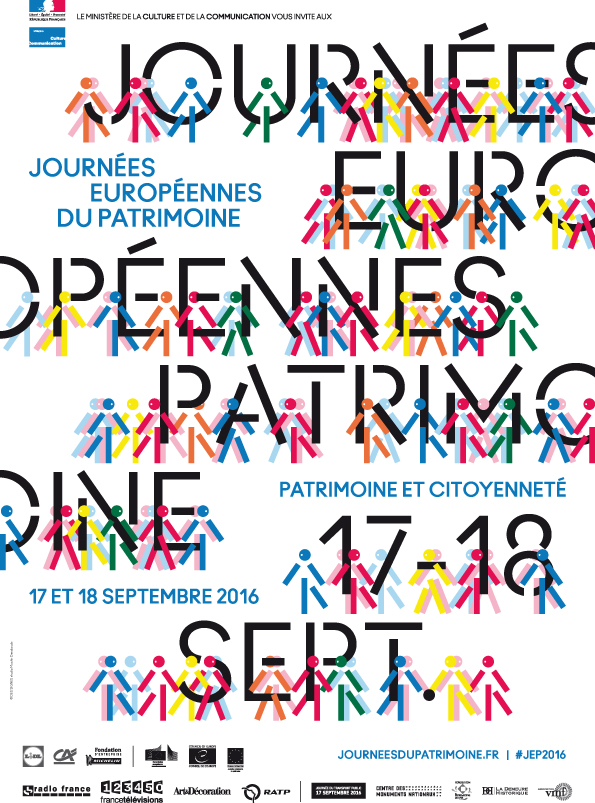 Affiche des Journées européennes du Patrimoine 2016