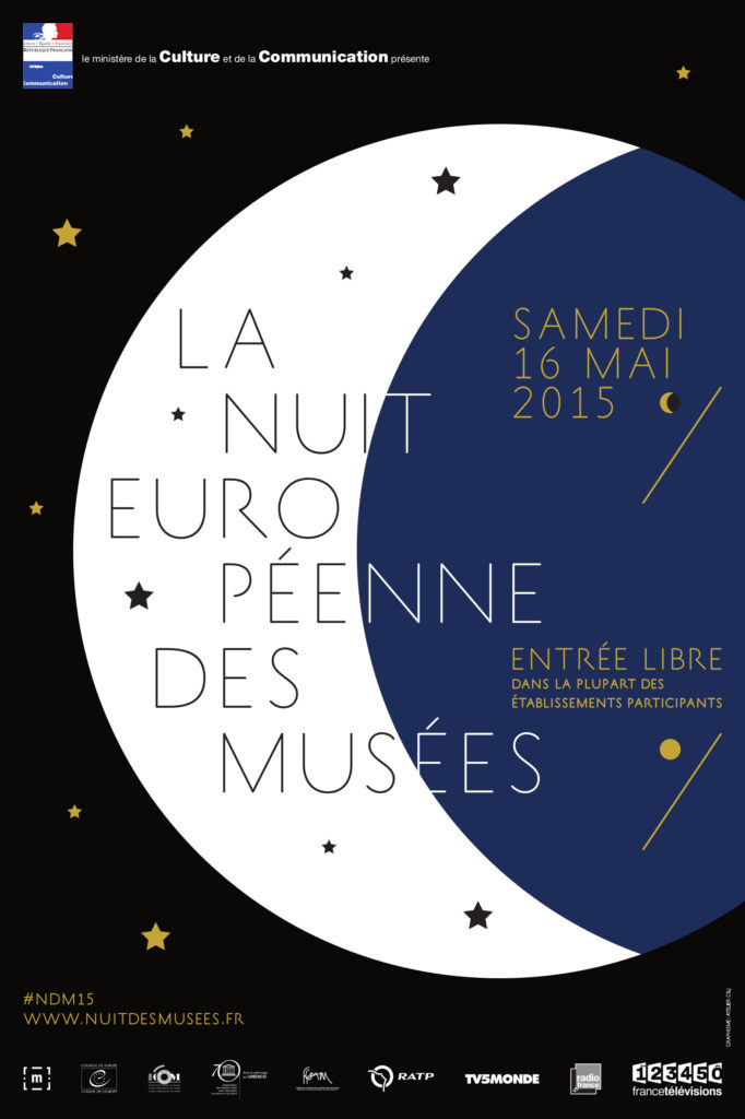 Affiche Nuit des Musées 2015